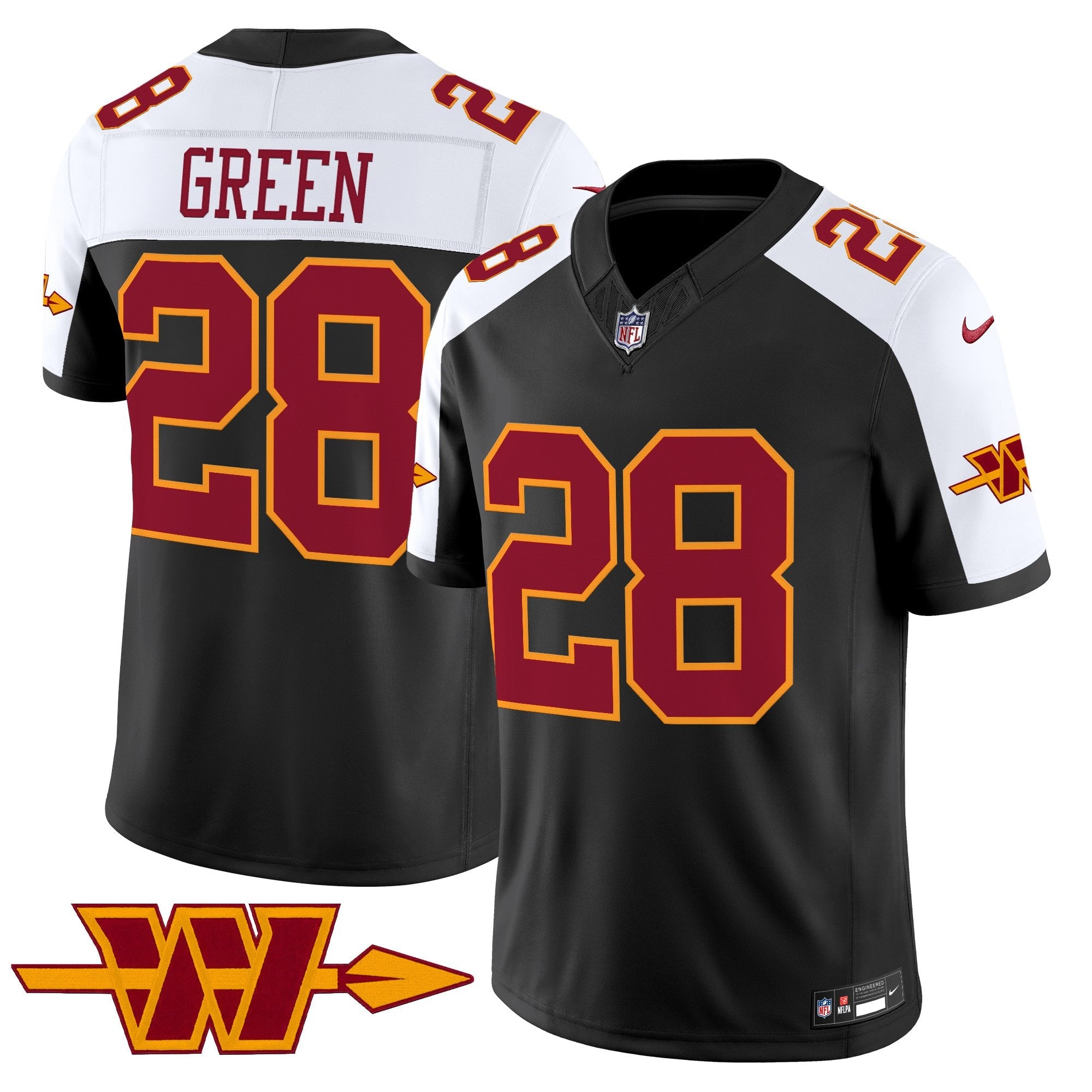 Men's Washington Commanders Throwback Vapor Limited Jersey - All Stitched