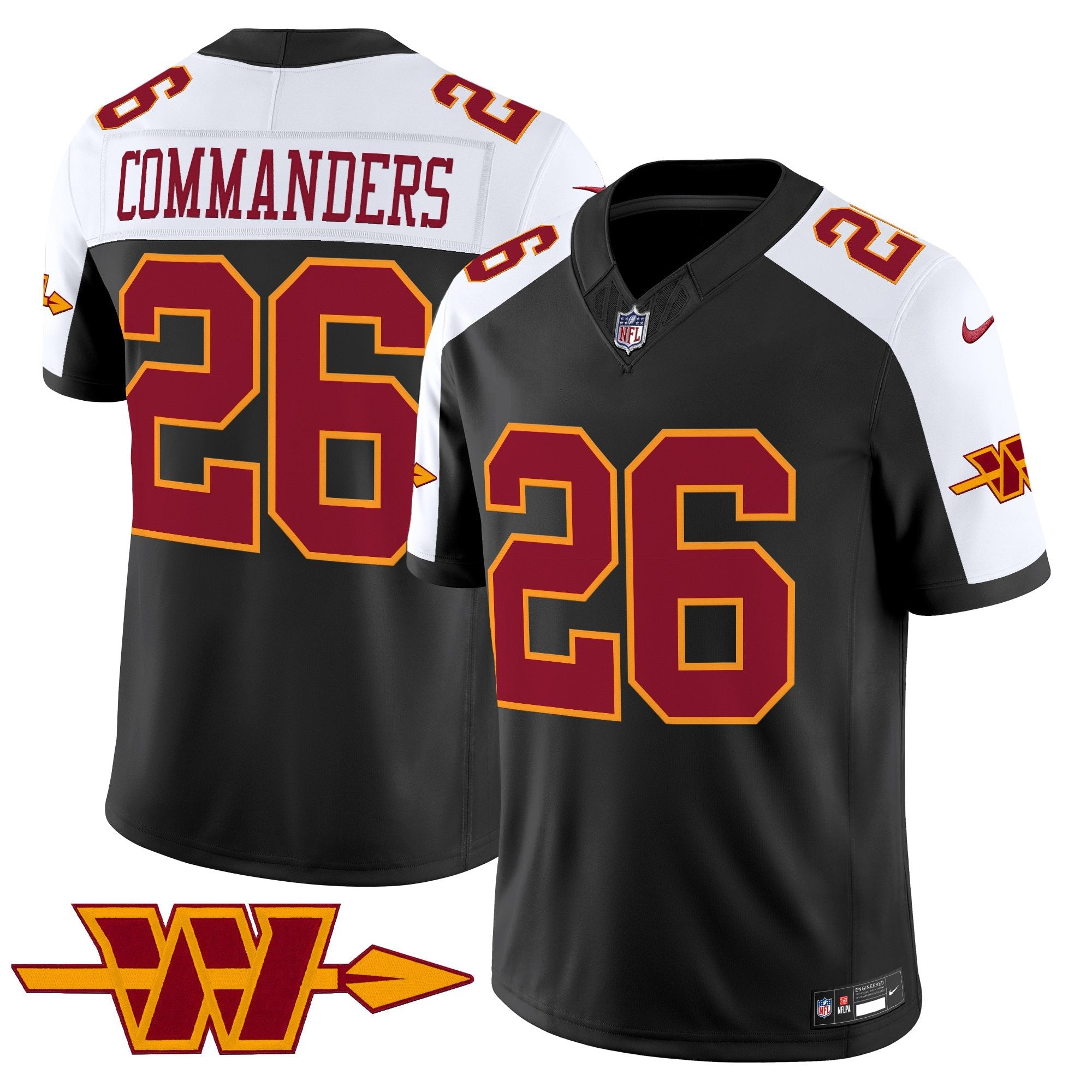 Men's Washington Commanders Throwback Vapor Limited Jersey - All Stitched