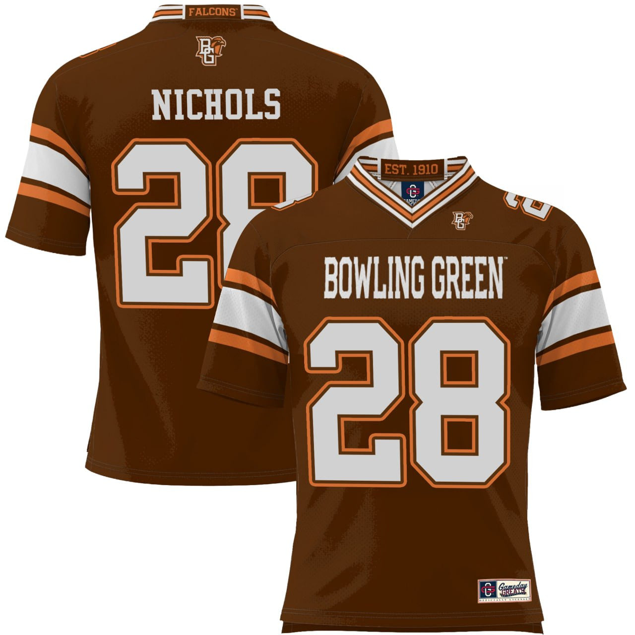 Nichols Bowling Green St. Falcons Limited Customized Jersey - All Stitched