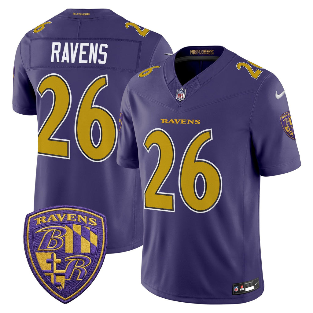 Men's Baltimore Ravens 2026 Vapor Limited Jersey - All Stitched