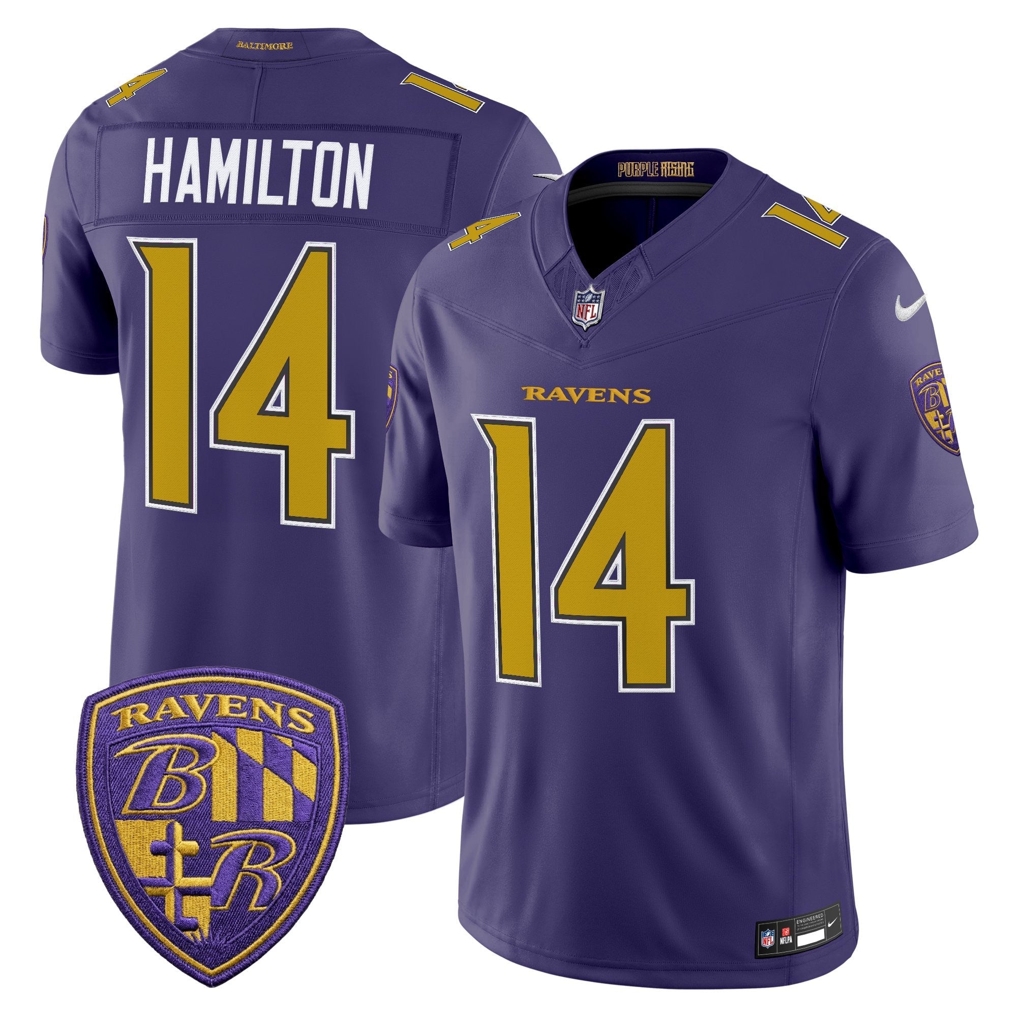 Men's Baltimore Ravens 2026 Vapor Limited Jersey - All Stitched