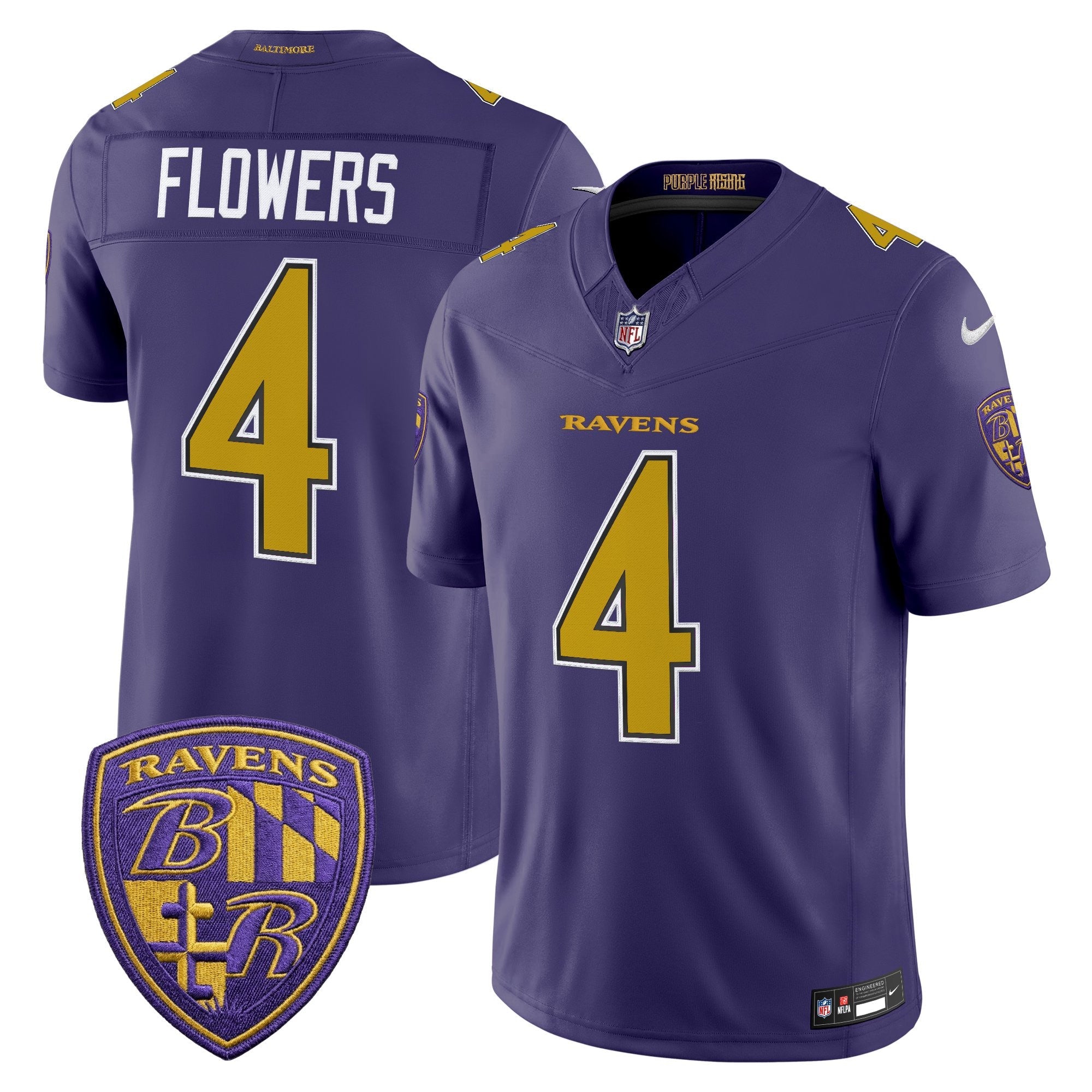 Men's Baltimore Ravens 2026 Vapor Limited Jersey - All Stitched