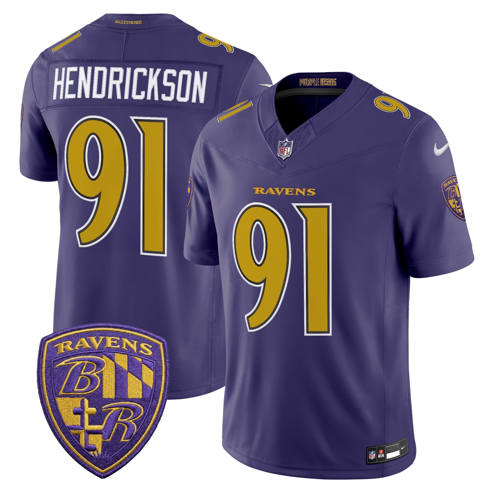Men's Baltimore Ravens 2026 Vapor Limited Jersey - All Stitched