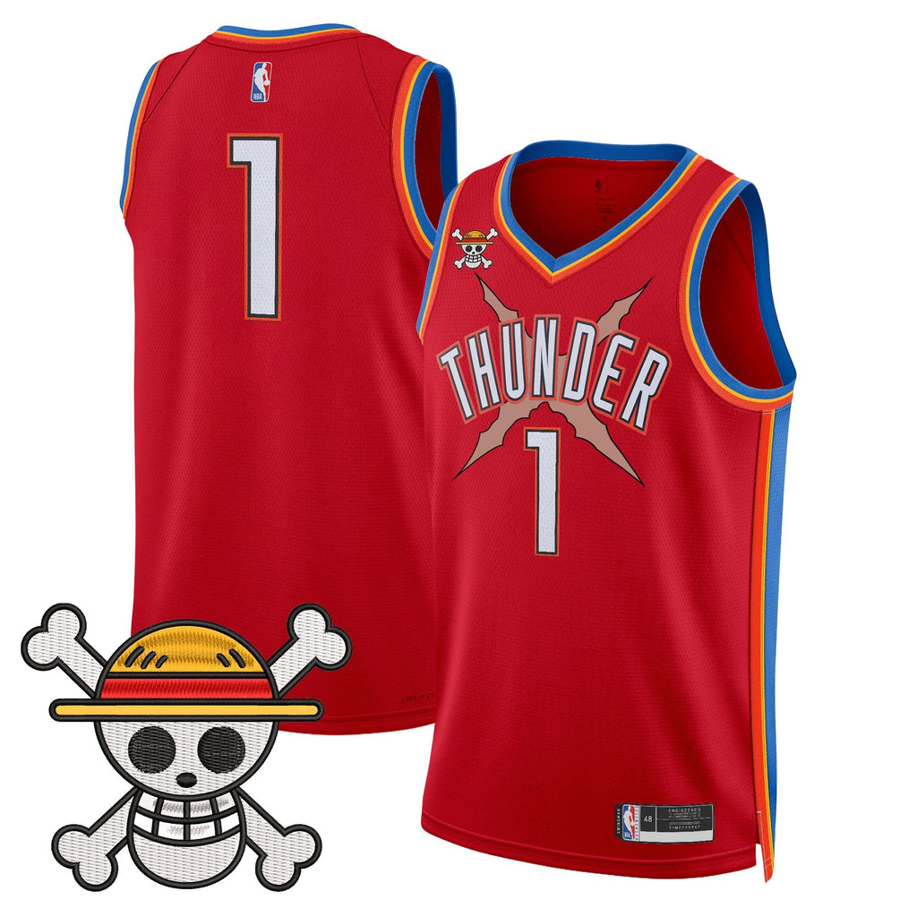 OKC x OP Swingman Jersey- Stitched