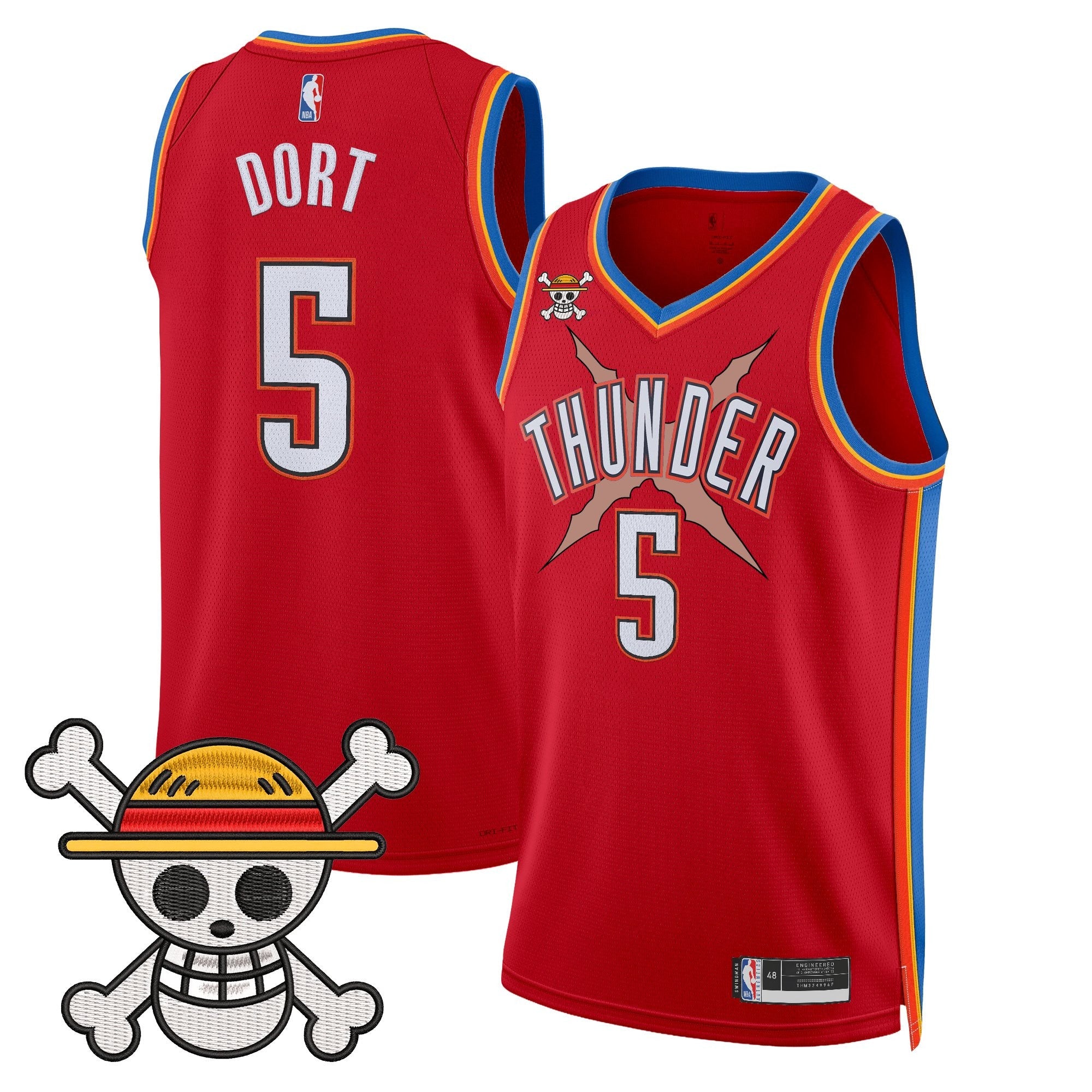 OKC x OP Swingman Jersey- Stitched