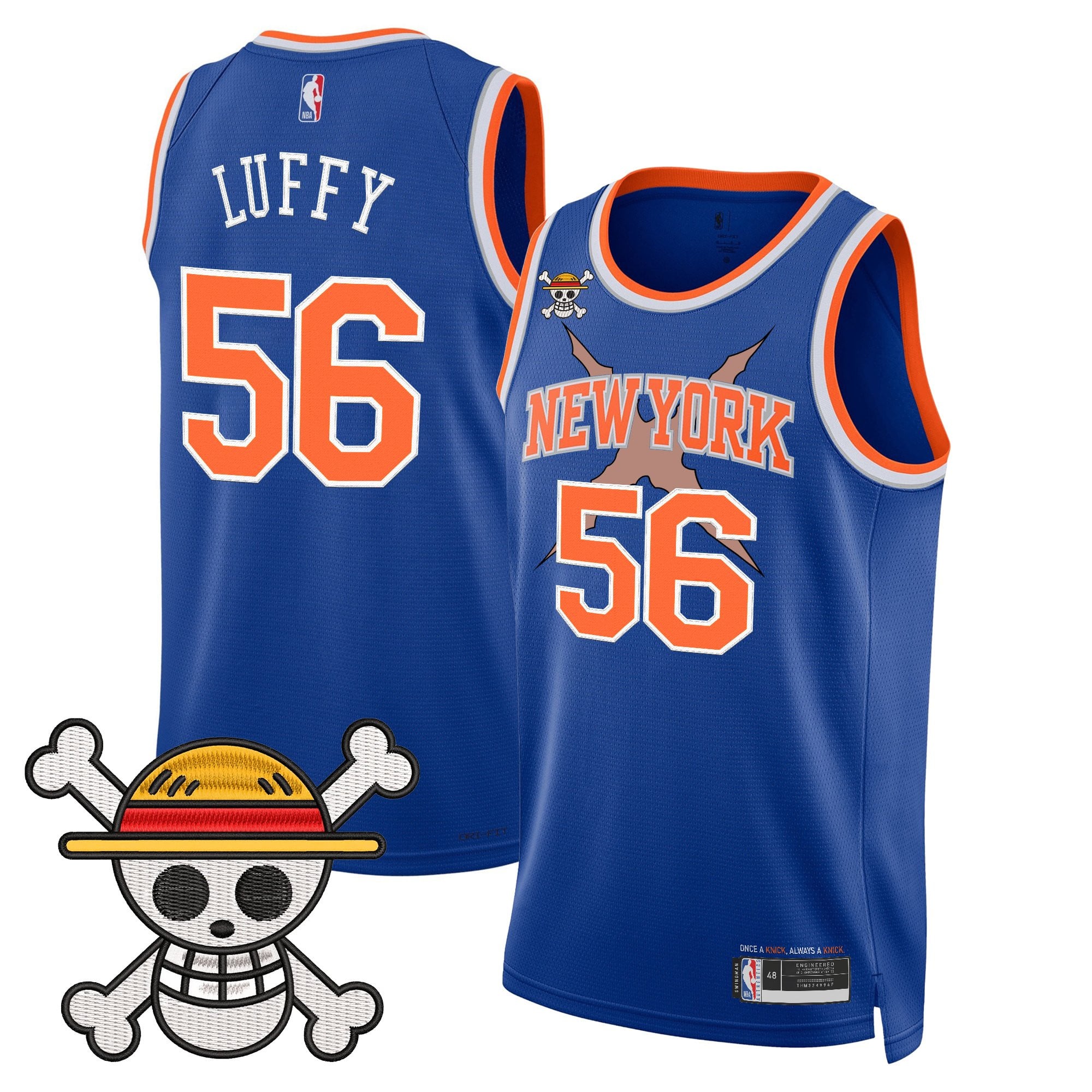 NYK x OP Swingman Jersey- Stitched