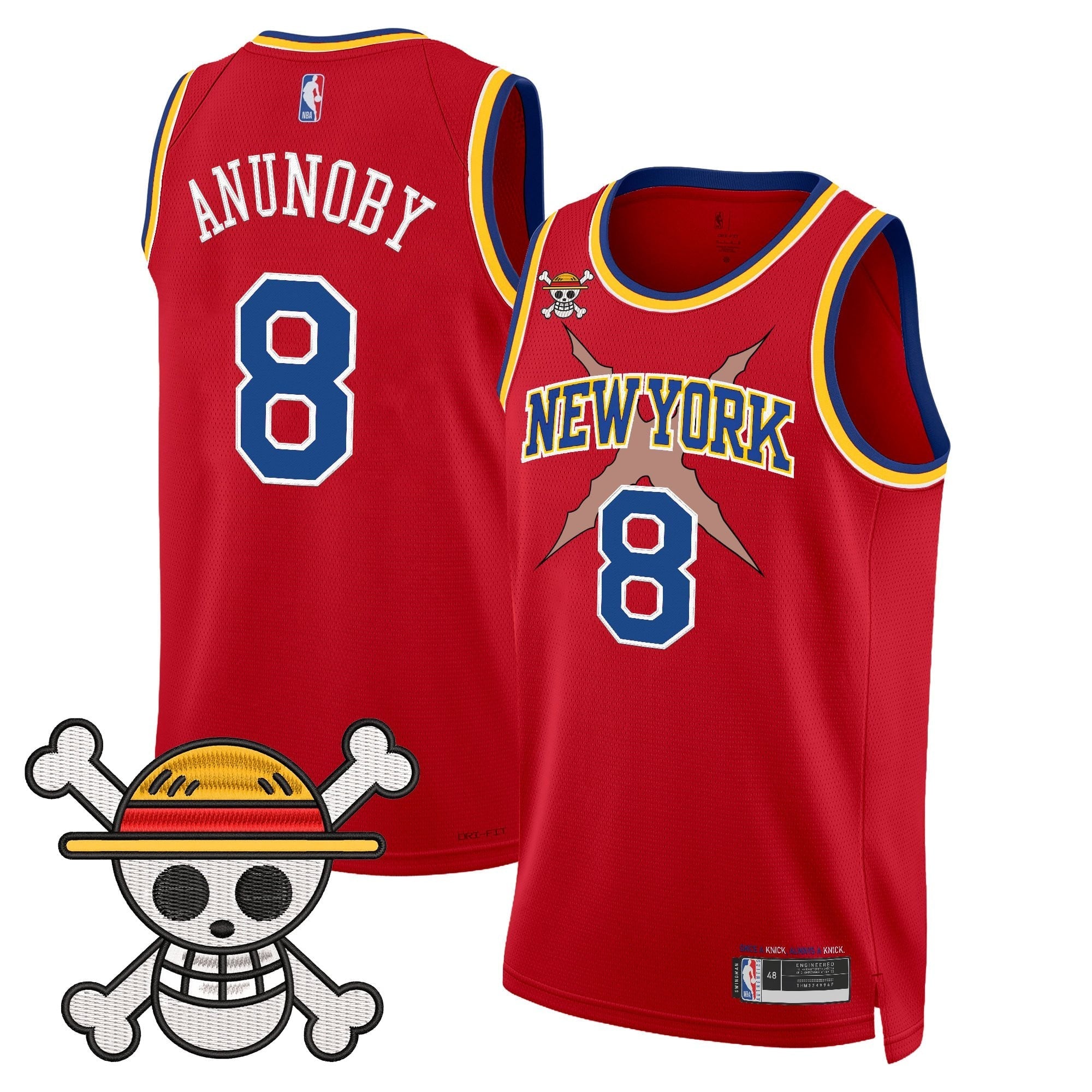 NYK x OP Swingman Jersey- Stitched