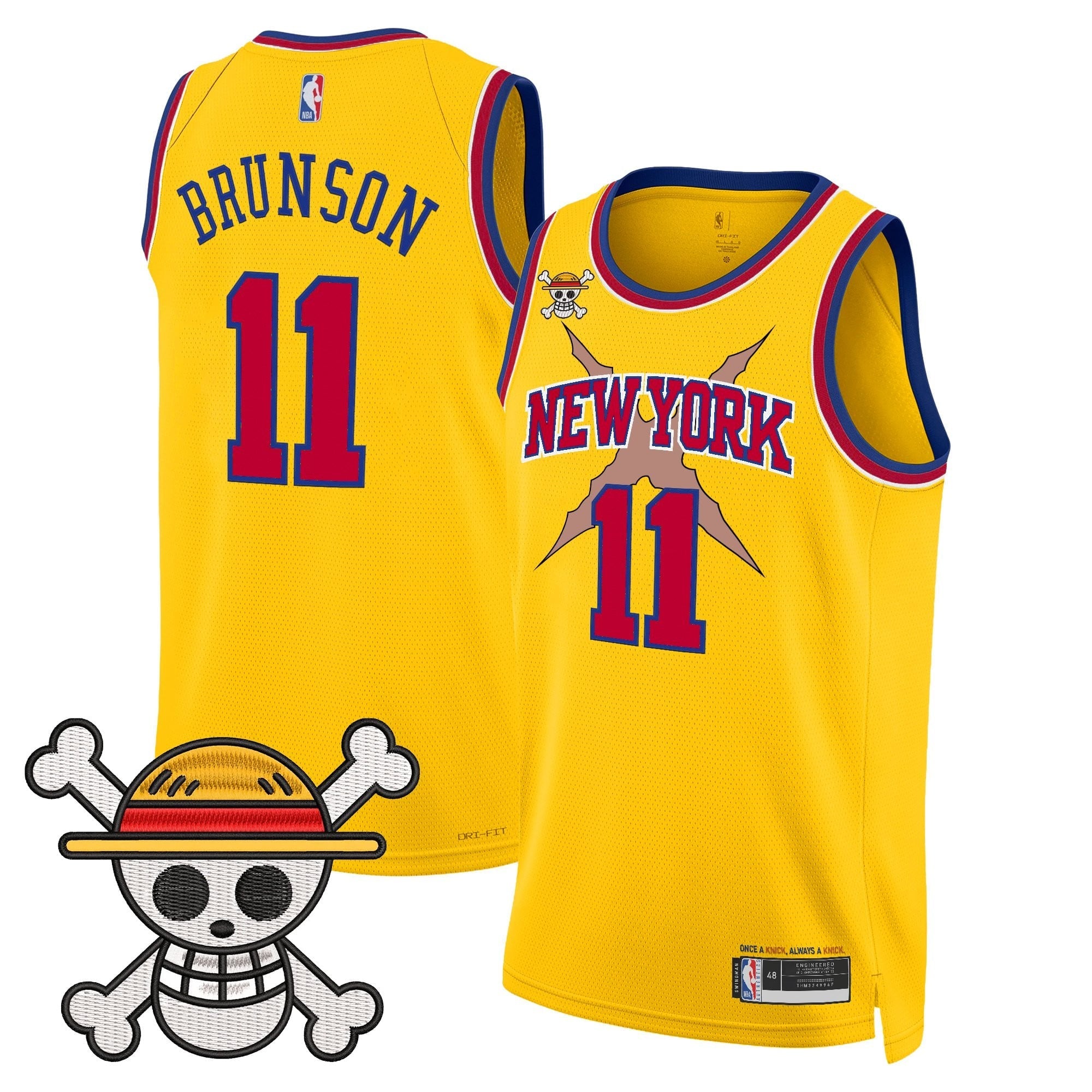 NYK x OP Swingman Jersey- Stitched