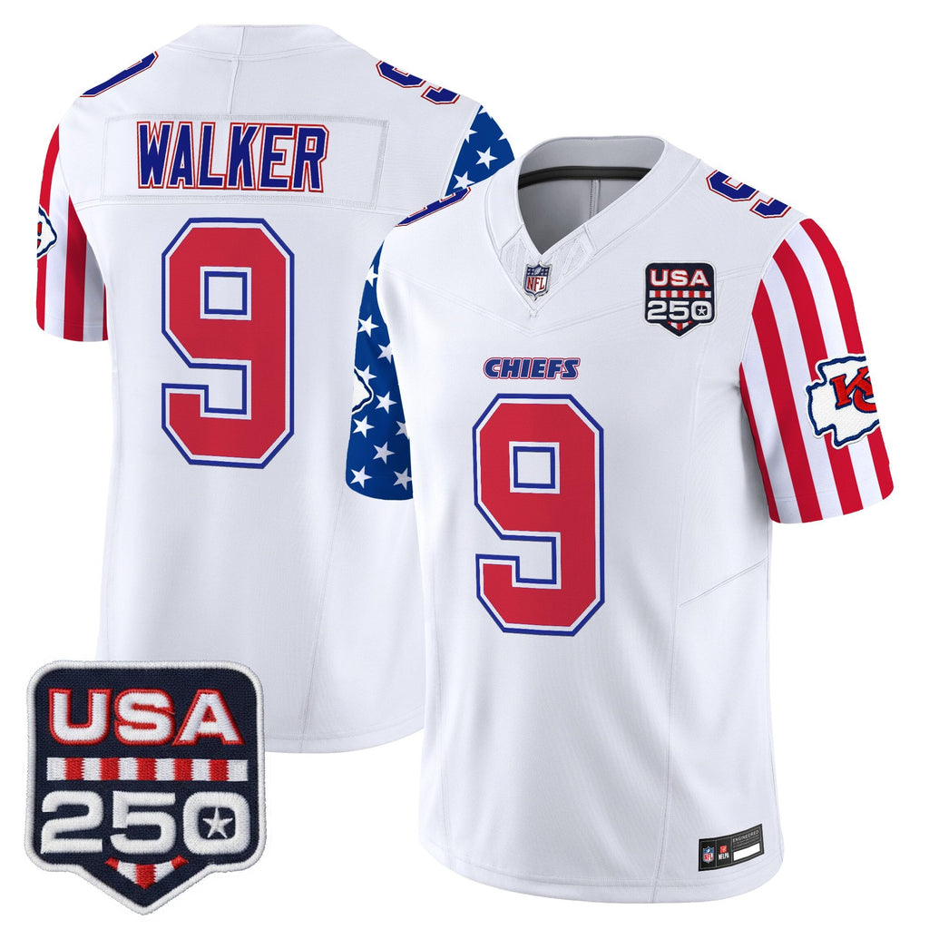 Men's Chiefs "America 250 Edition" Vapor Limited Jersey - All Stitched