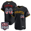 PIT USA 250 Fourth of July Vapor Premier Limited Custom Jersey - Stitched