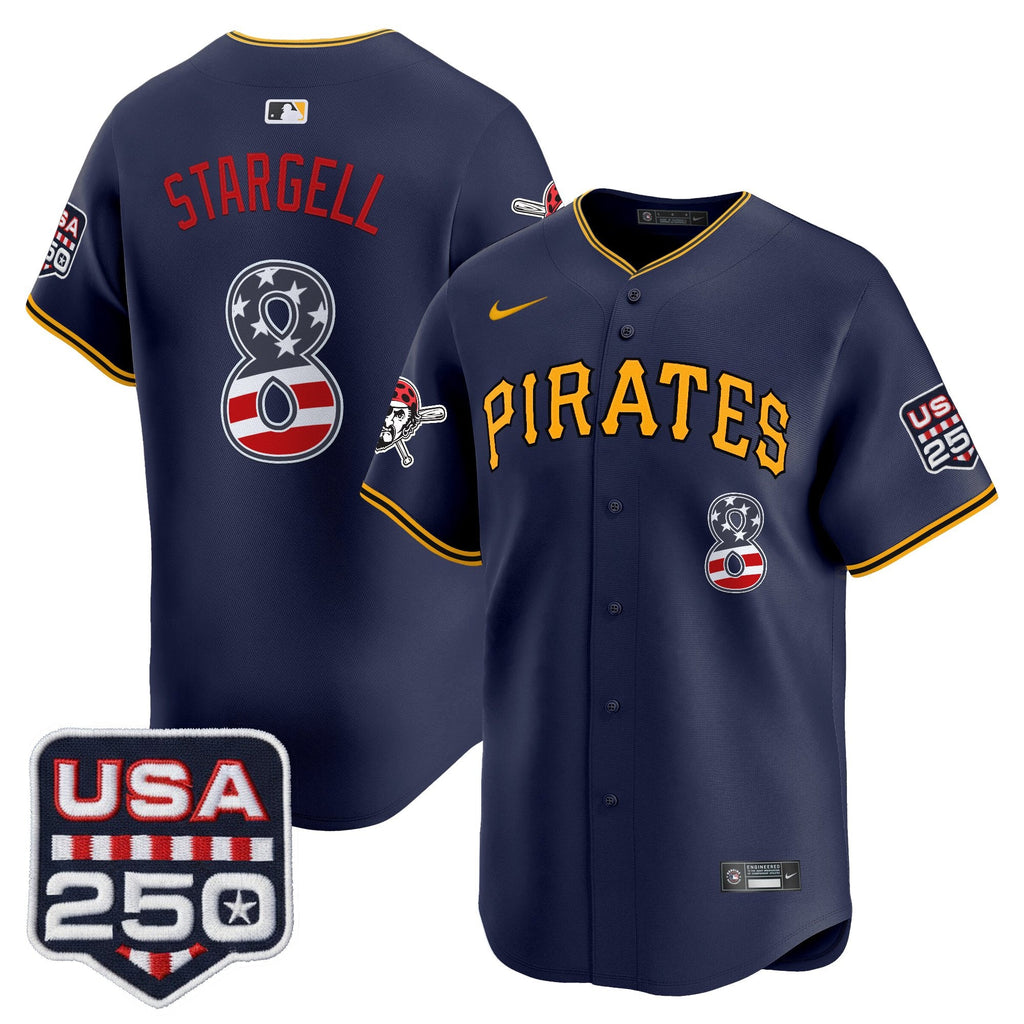 PIT USA 250 Fourth of July Vapor Premier Limited Jersey - Stitched