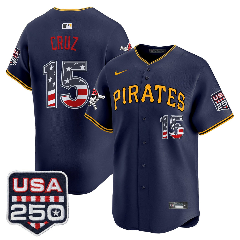 PIT USA 250 Fourth of July Vapor Premier Limited Jersey - Stitched