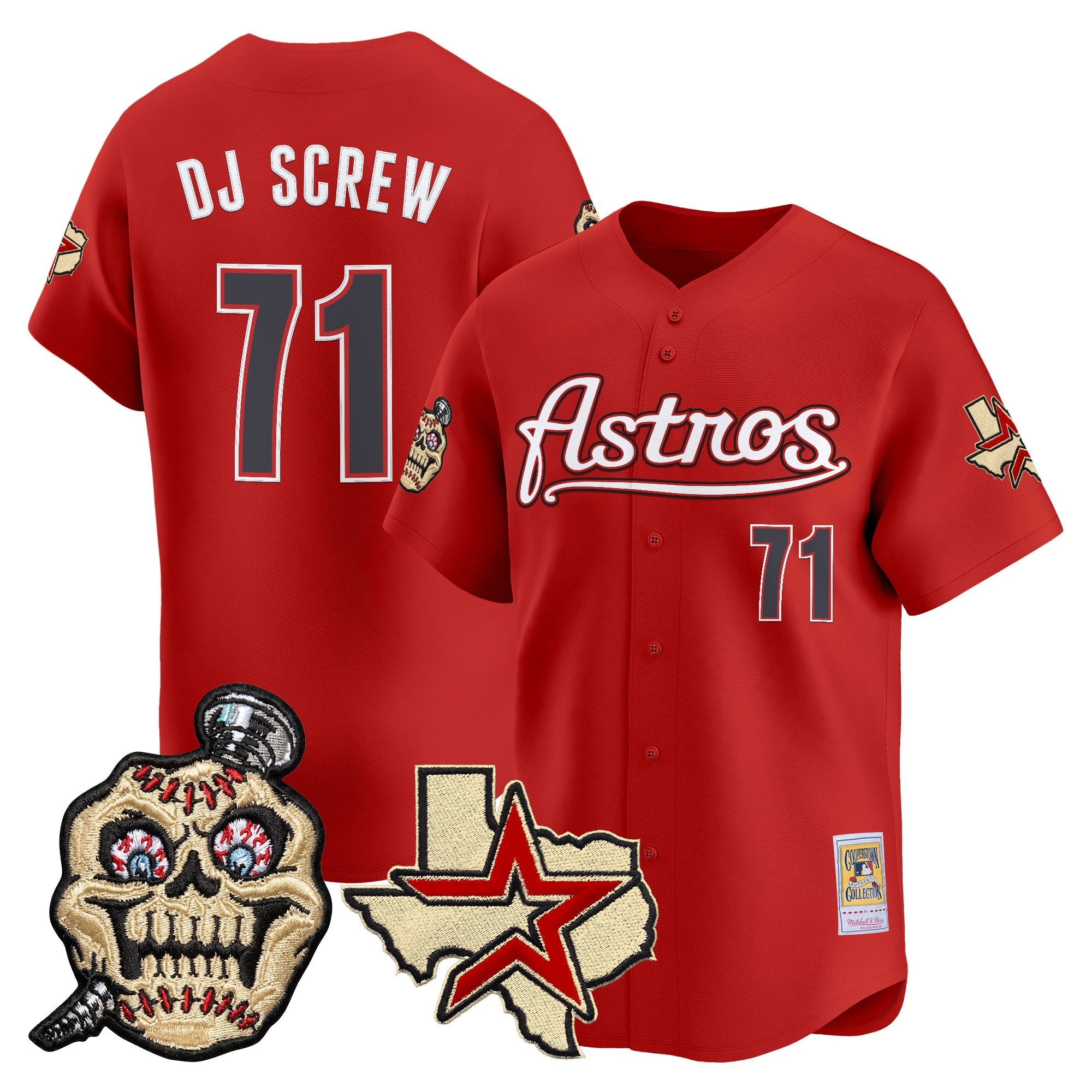 HOU Screwed Up Click Vapor Premier Limited Jersey - Stitched