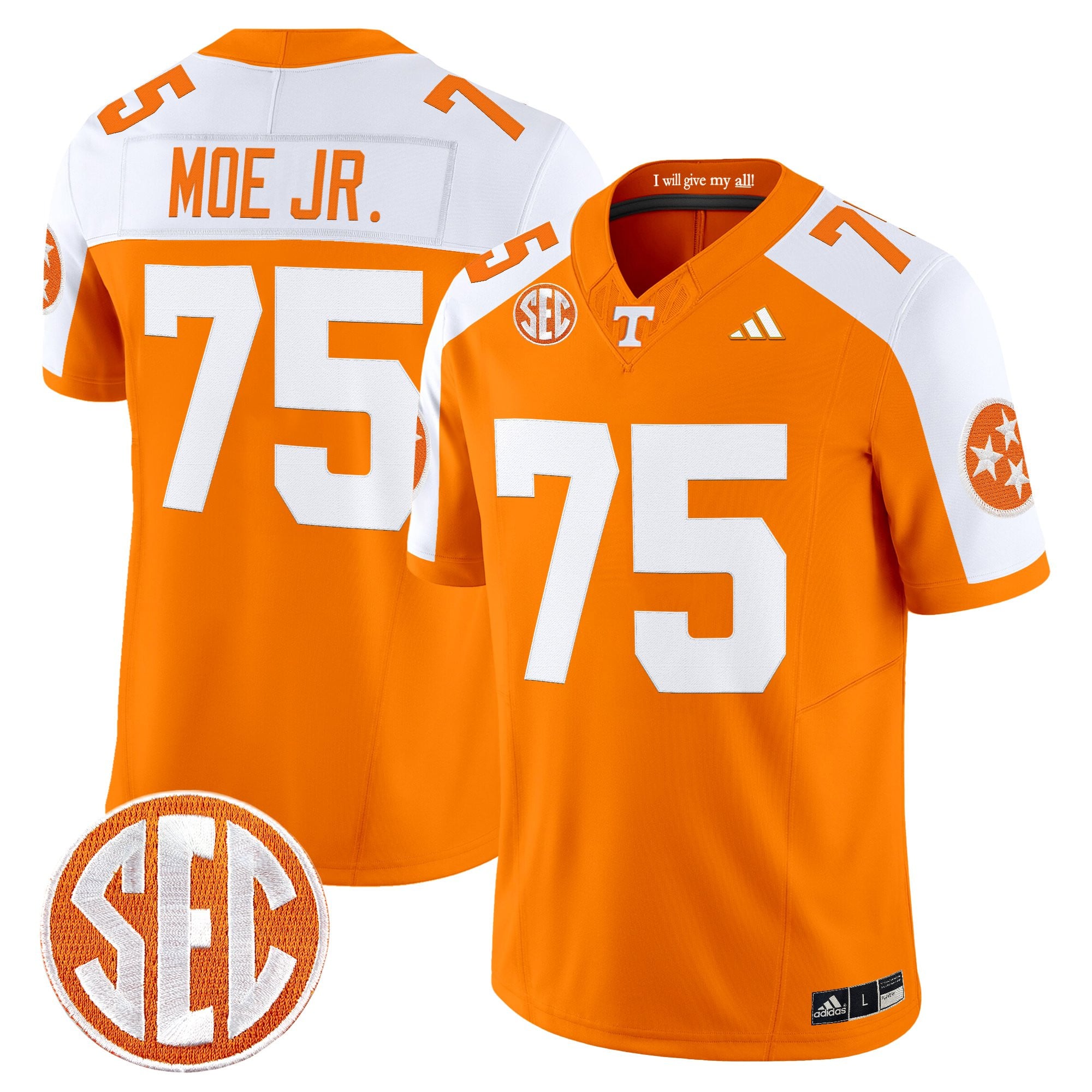 TENN 2026 Vapor Limited Jersey - Stitched