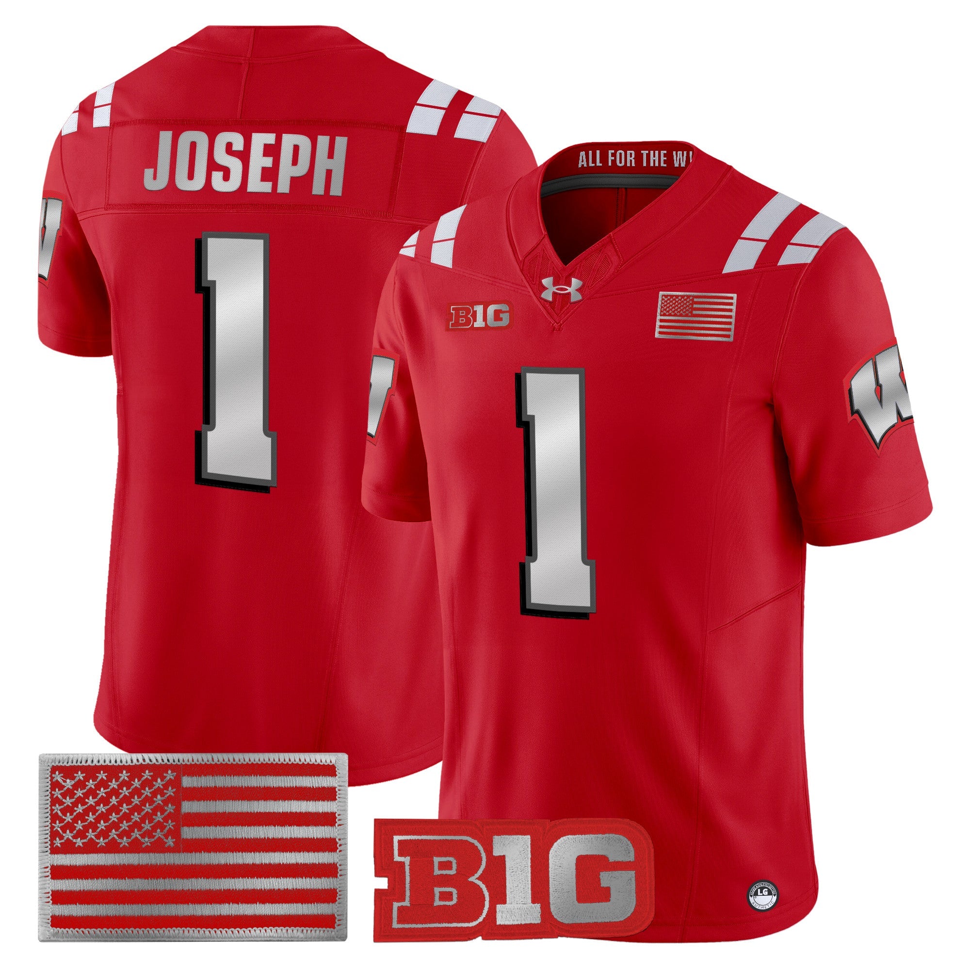 Wisconsin Badgers 2026 Lambeau Vapor Limited Jersey - Stitched