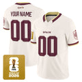 Spain 2026 World Cup Vapor Football Custom Jersey - Stitched