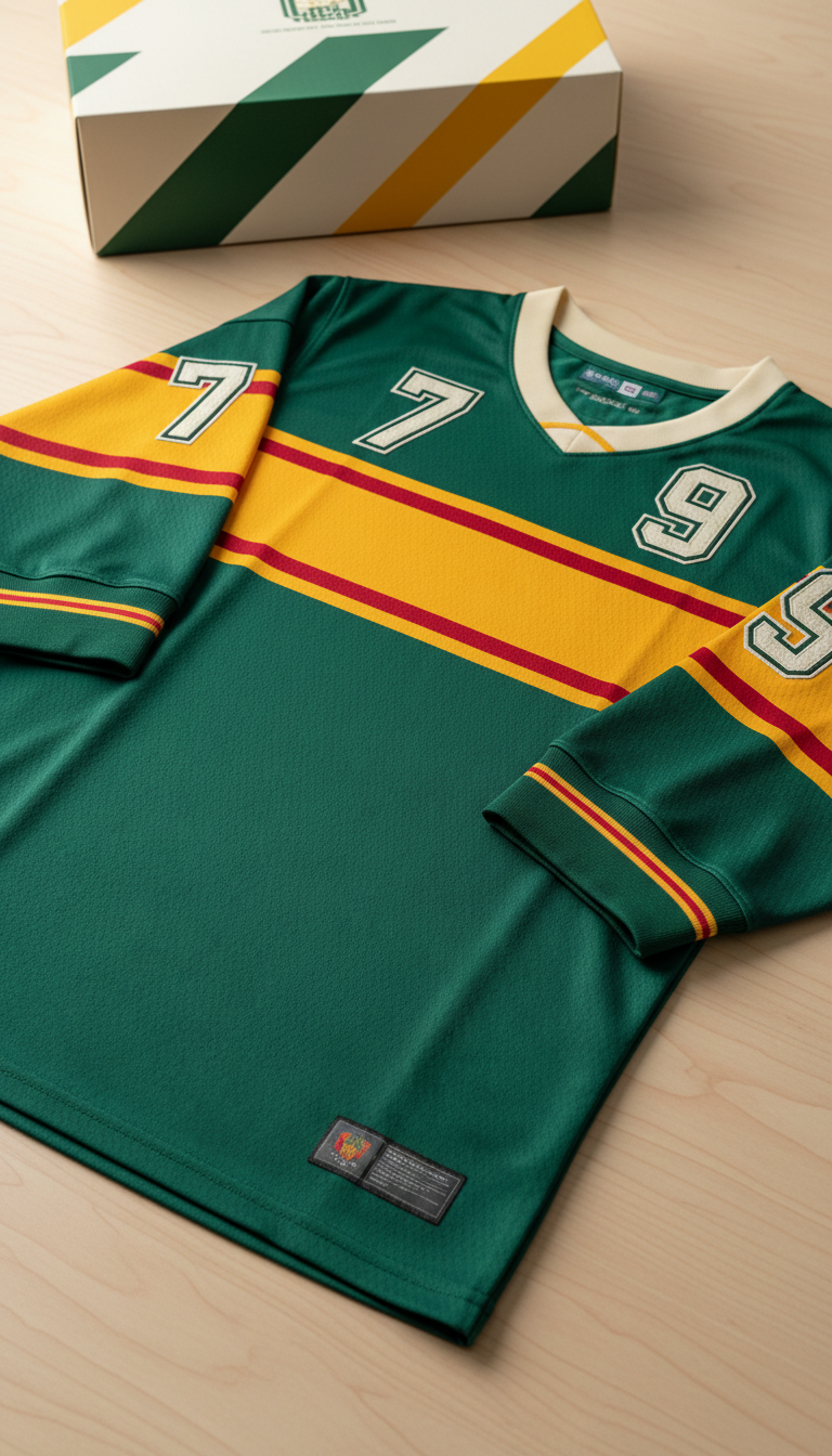 Collector's edition away stitched jersey