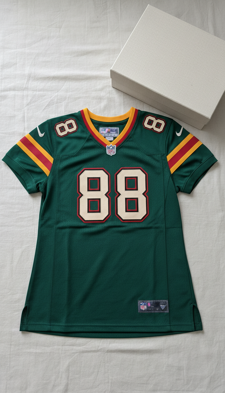 Home team stitched football jersey