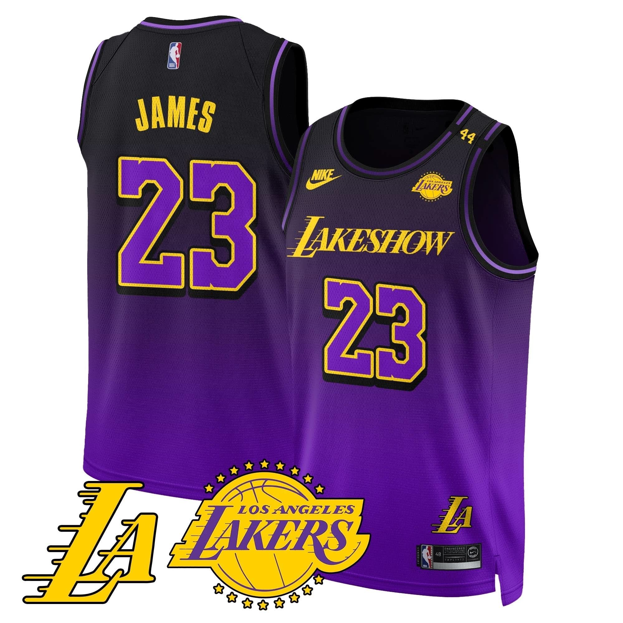 LAL City Edition Jersey - Stitched - The California Destiny
