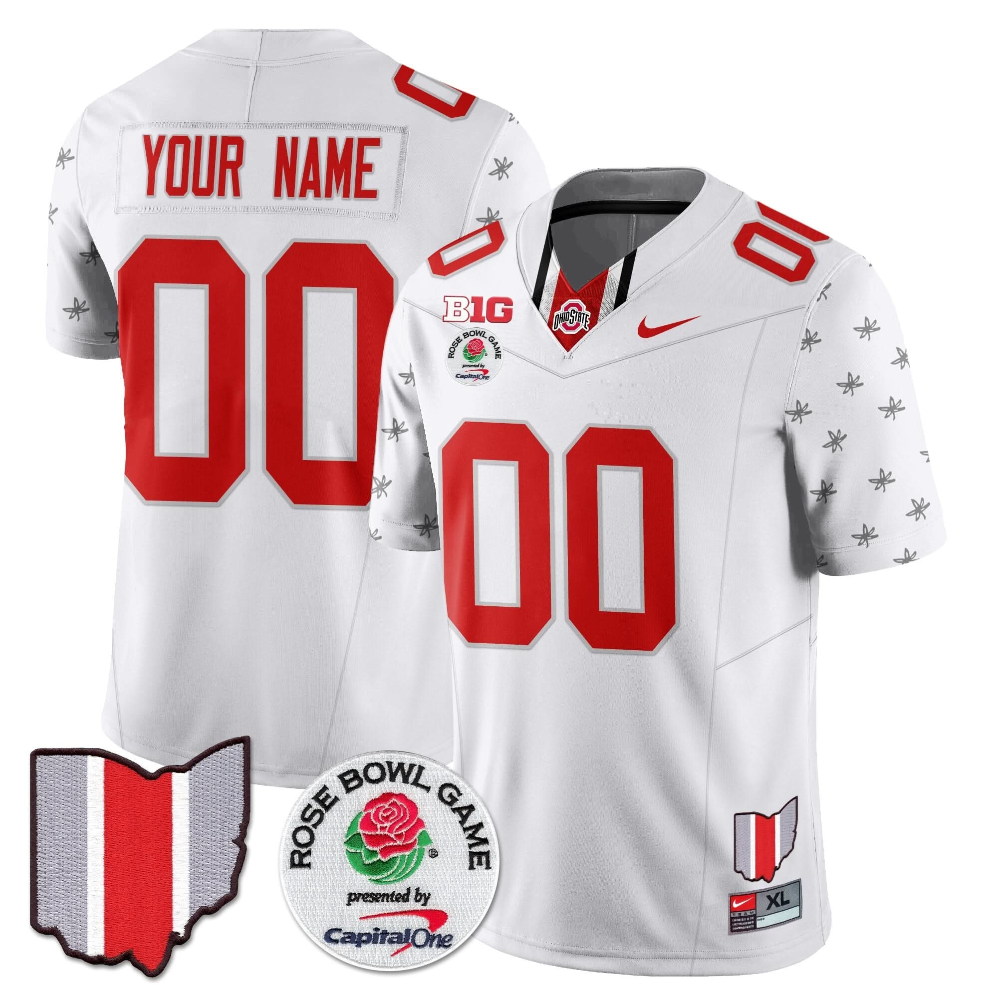 OSB 2024 Rose Bowl Vapor Limited Custom Jersey
