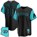 AD Black Alternate Limited Custom Jersey - Stitched
