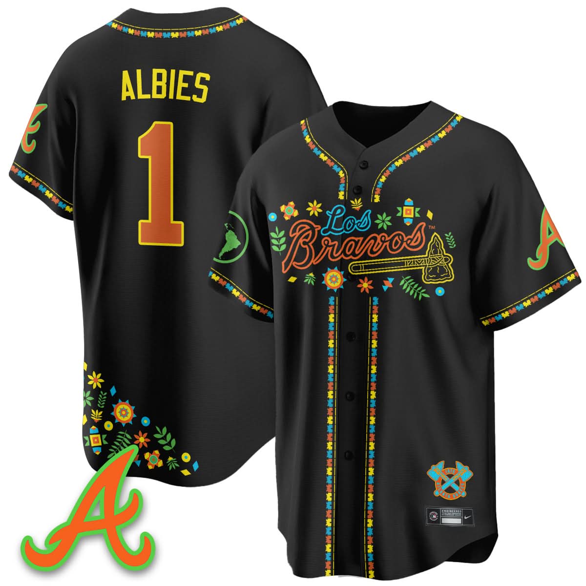 AB 2025 "Los Bravos" Jersey - Stitched