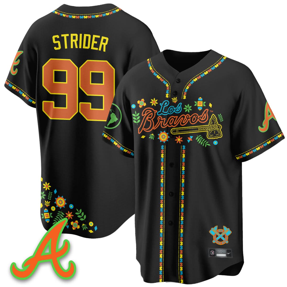 AB 2025 "Los Bravos" Jersey - Stitched