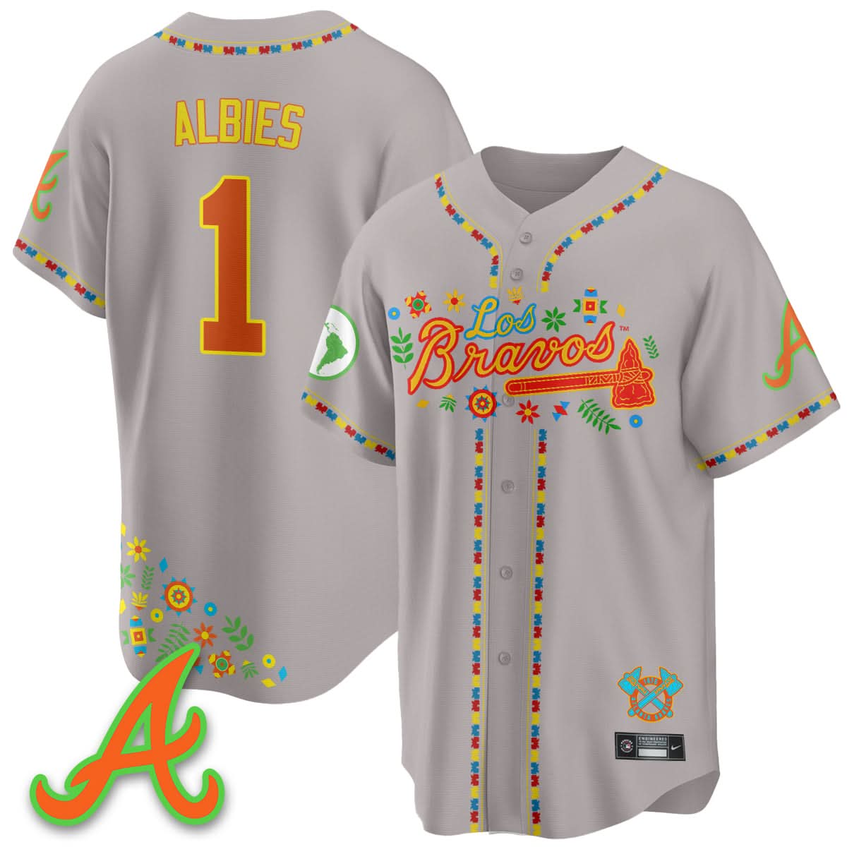 AB 2025 "Los Bravos" Jersey - Stitched