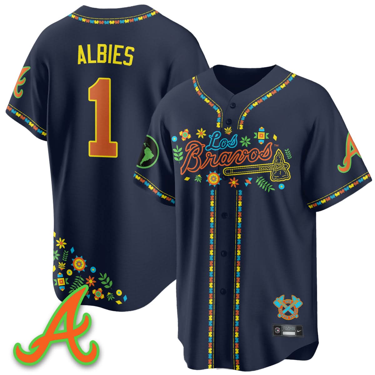 AB 2025 "Los Bravos" Jersey - Stitched