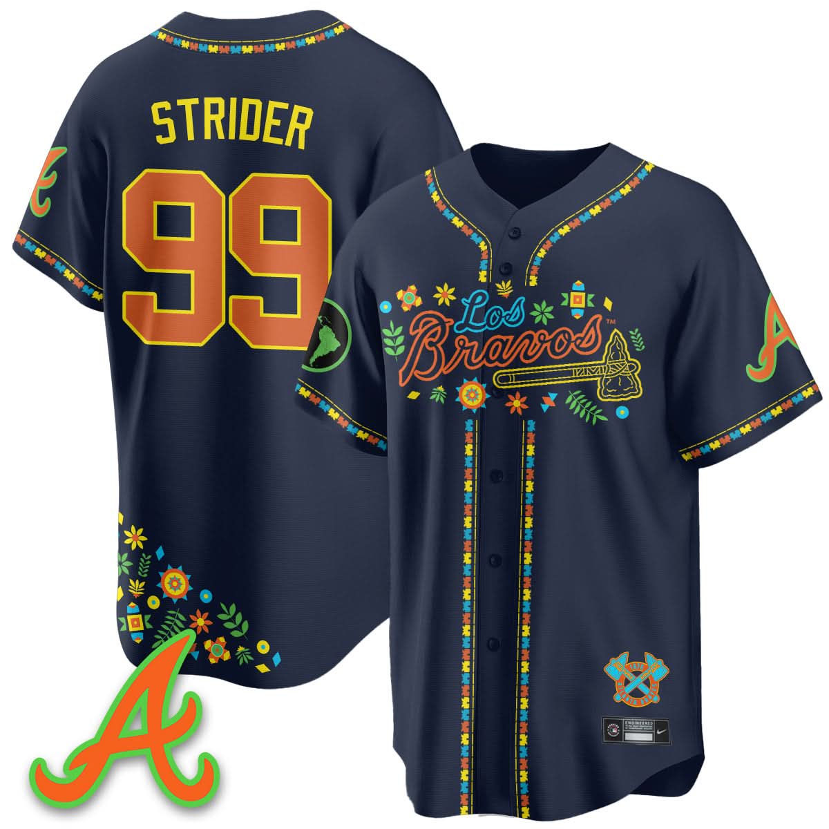 AB 2025 "Los Bravos" Jersey - Stitched