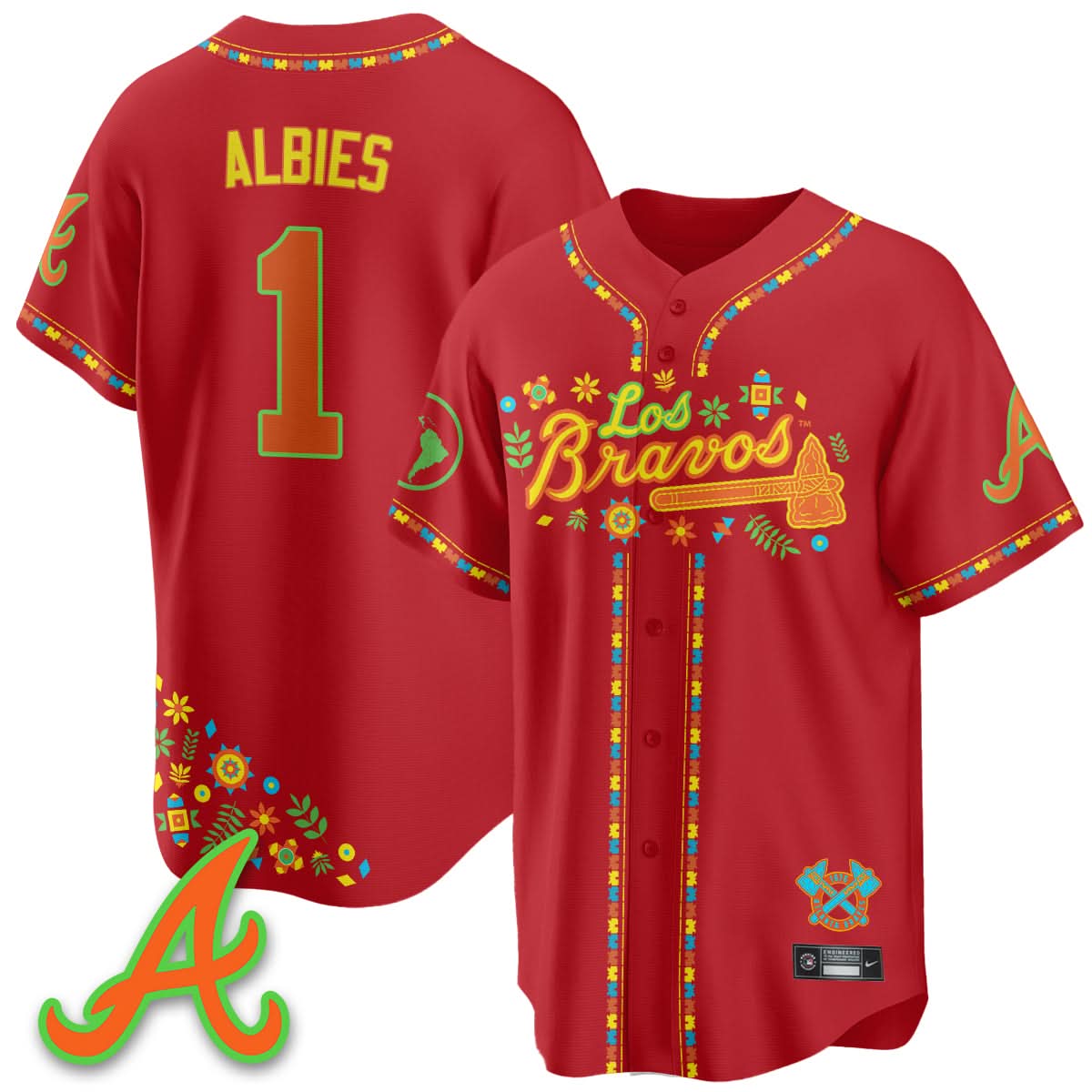 AB 2025 "Los Bravos" Jersey - Stitched