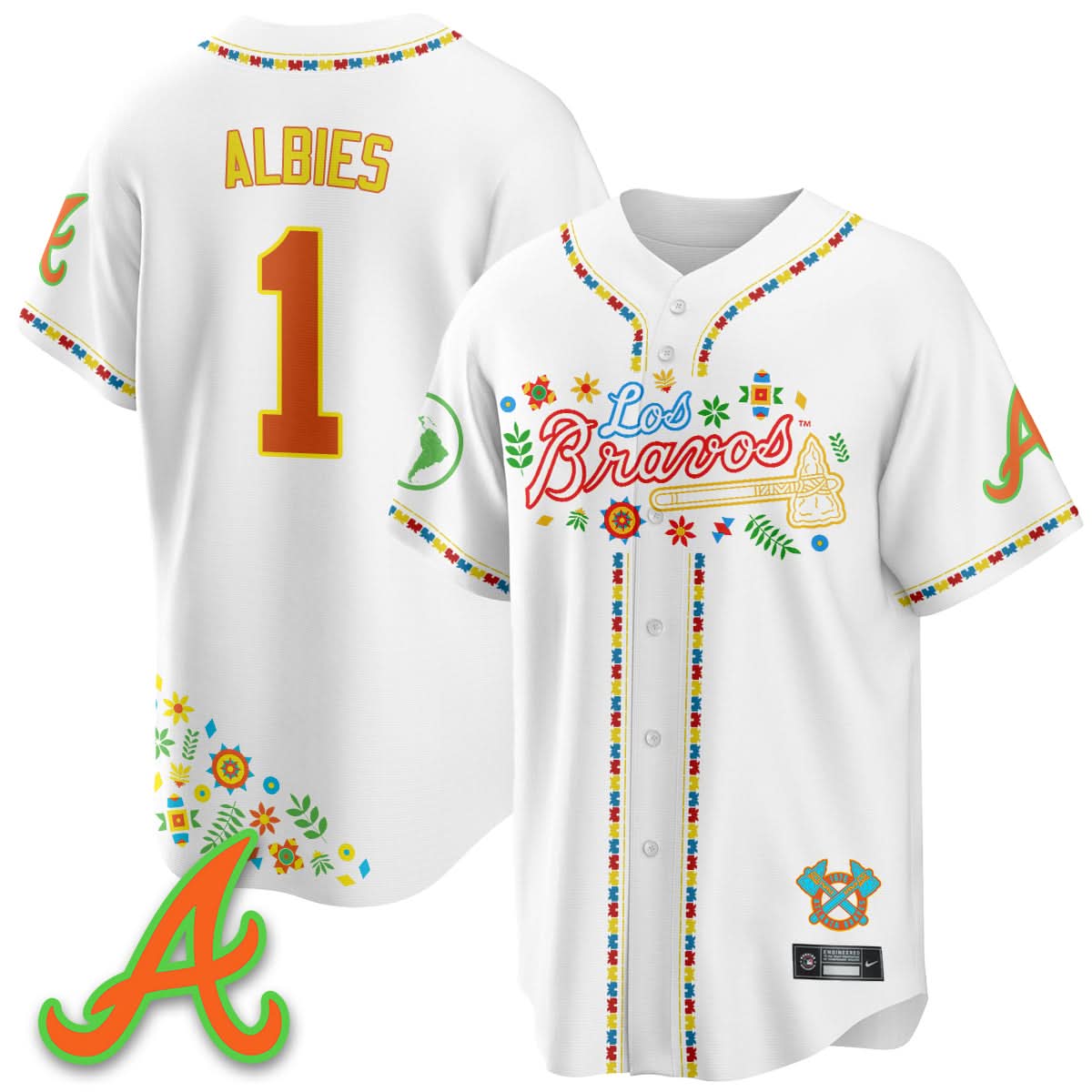 AB 2025 "Los Bravos" Jersey - Stitched