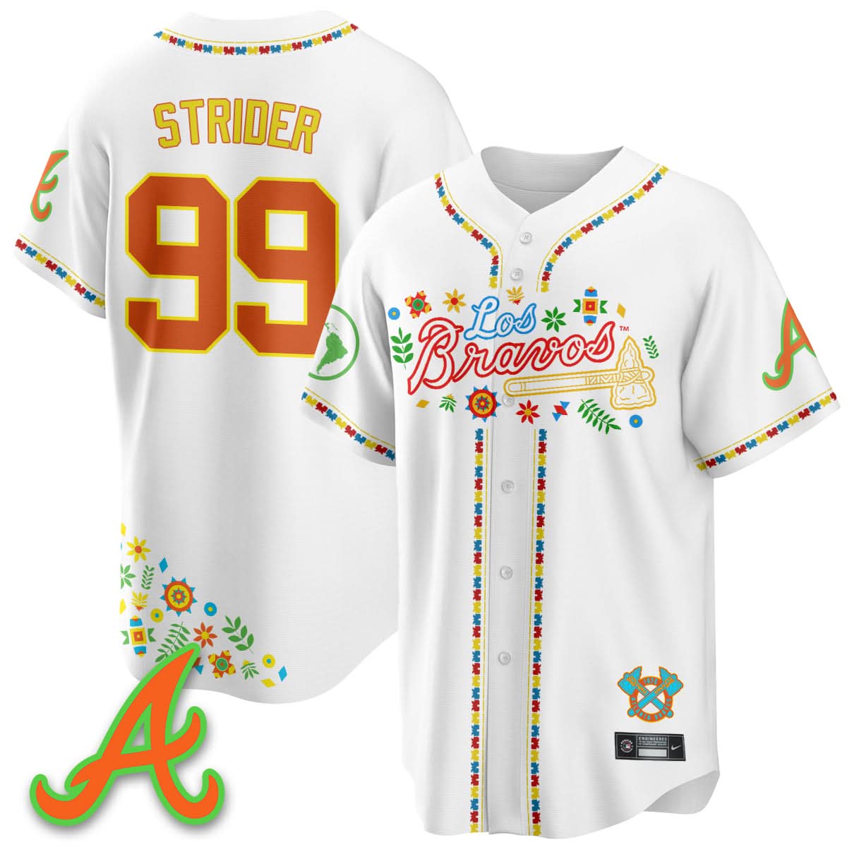 AB 2025 "Los Bravos" Jersey - Stitched