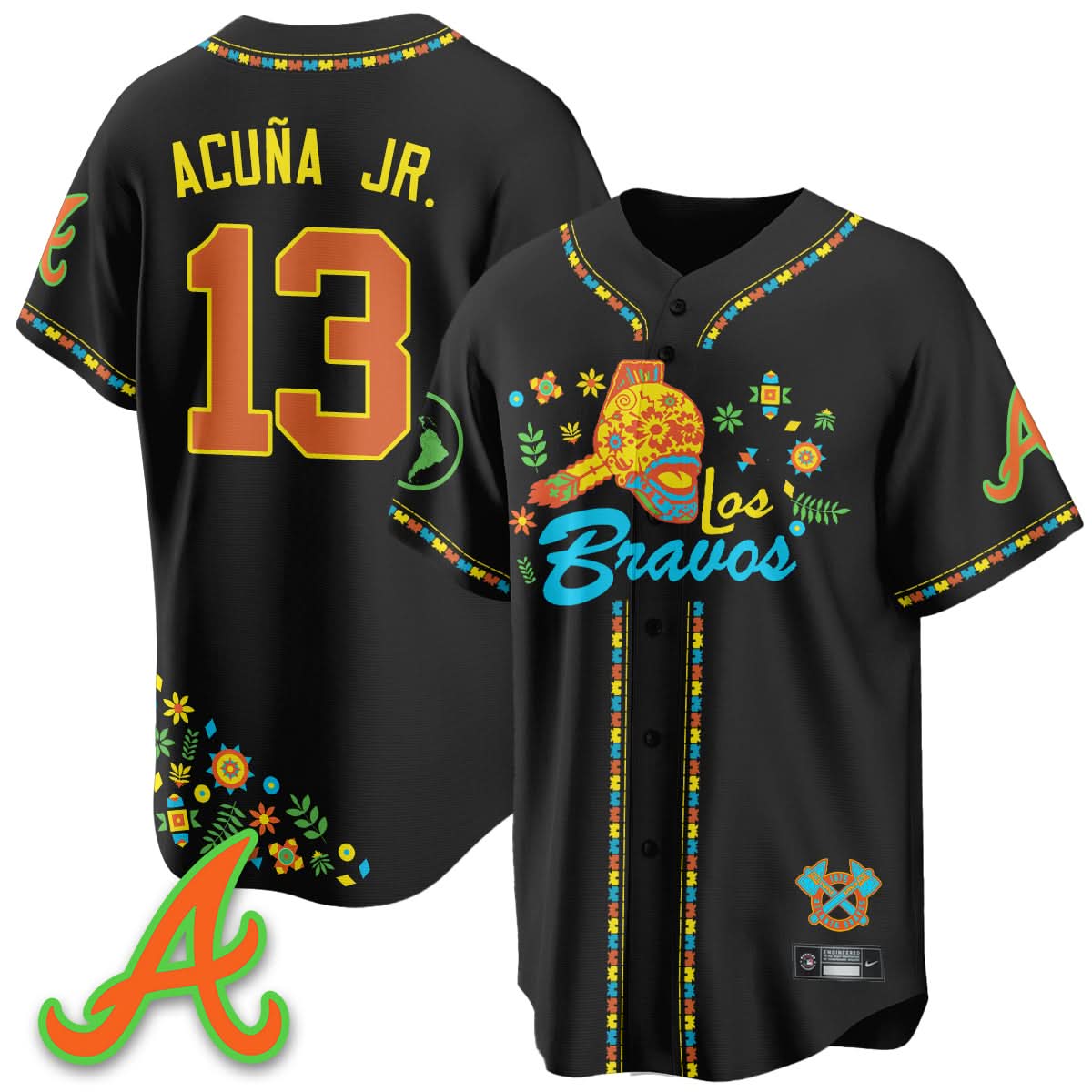 AB 2025 "Los Bravos" Jersey V2 - Stitched