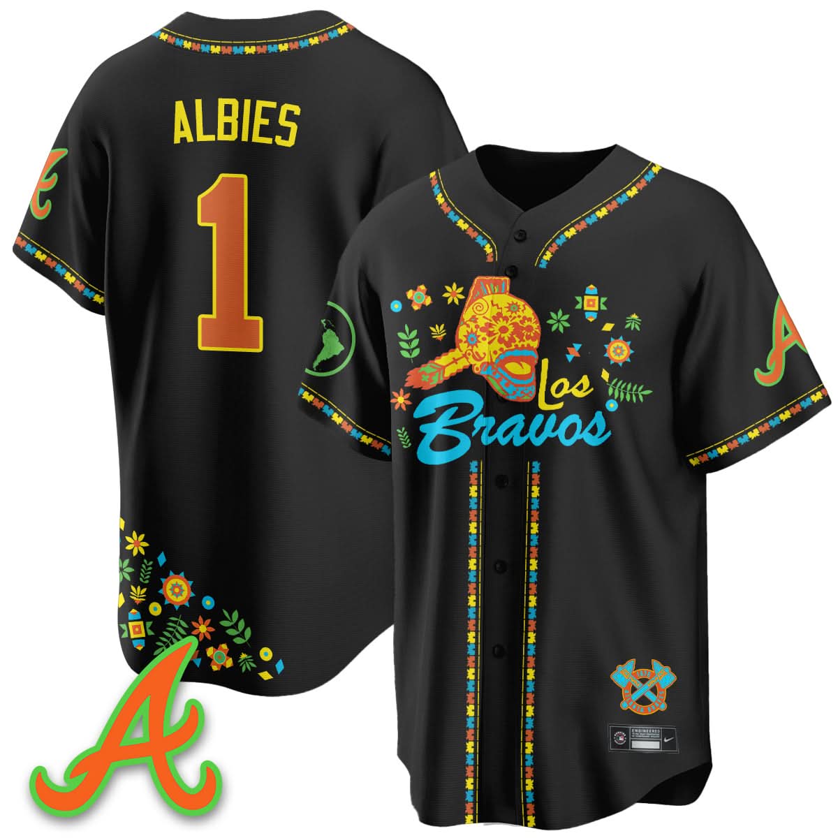 AB 2025 "Los Bravos" Jersey V2 - Stitched