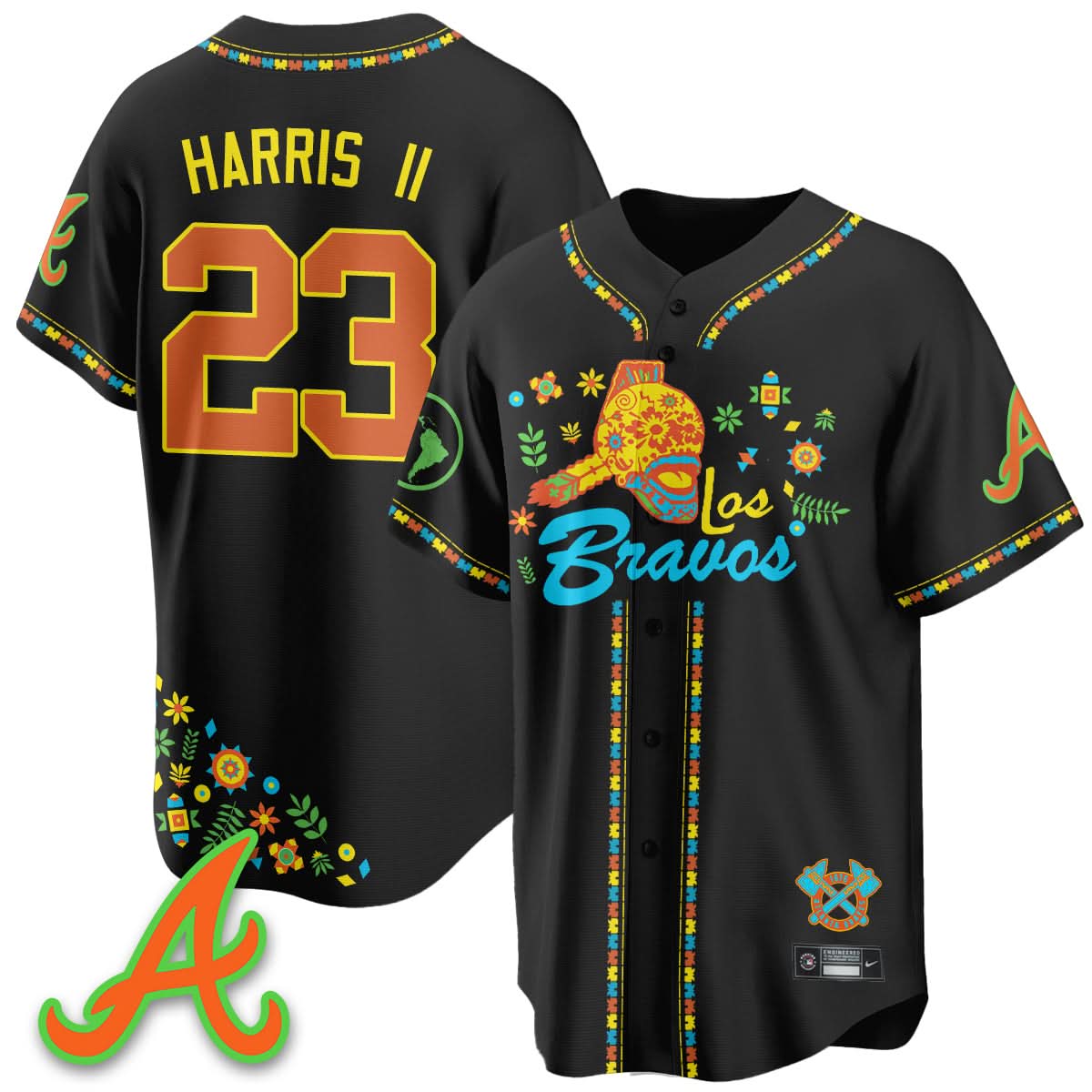 AB 2025 "Los Bravos" Jersey V2 - Stitched