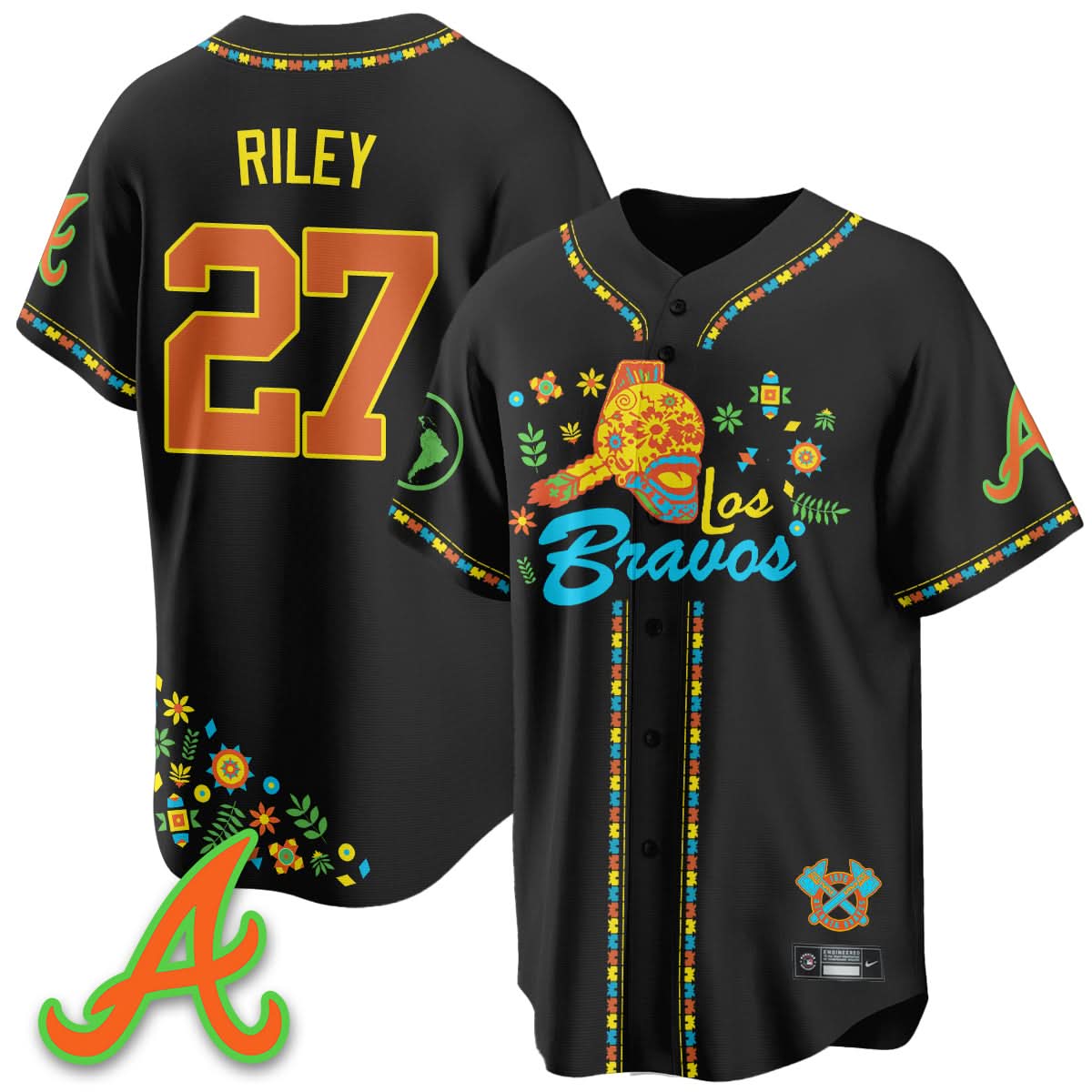 AB 2025 "Los Bravos" Jersey V2 - Stitched