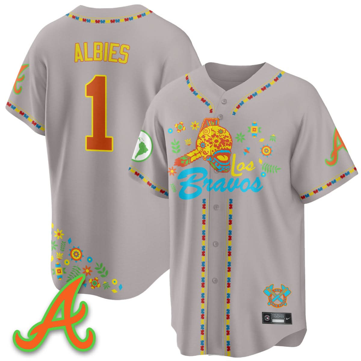 AB 2025 "Los Bravos" Jersey V2 - Stitched