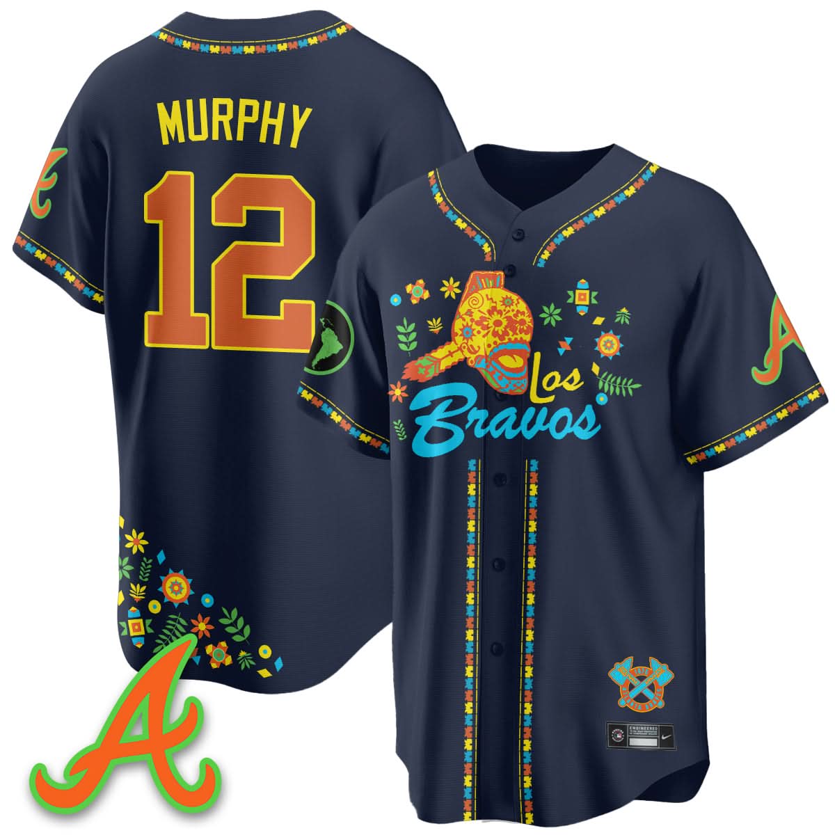 AB 2025 "Los Bravos" Jersey V2 - Stitched