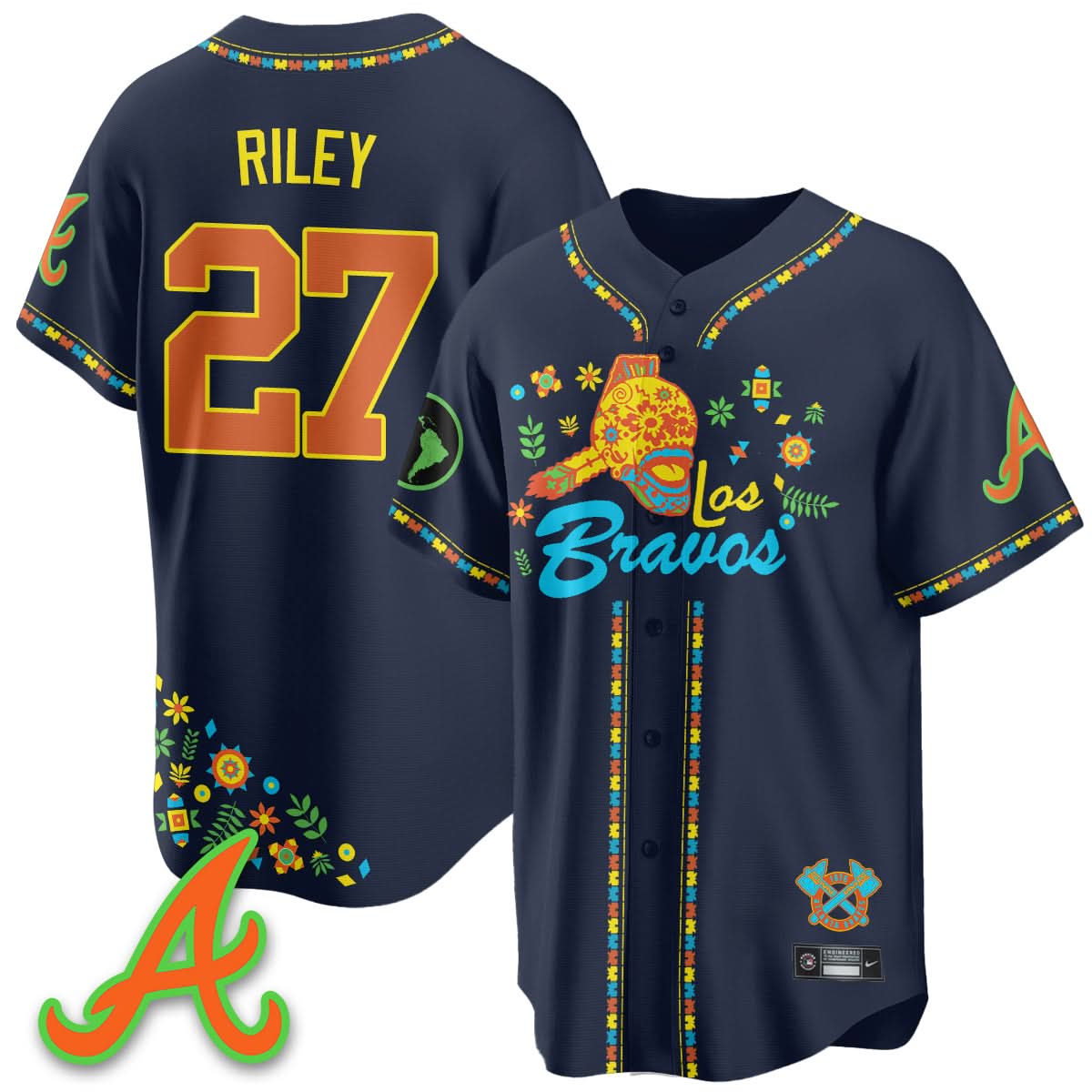 AB 2025 "Los Bravos" Jersey V2 - Stitched