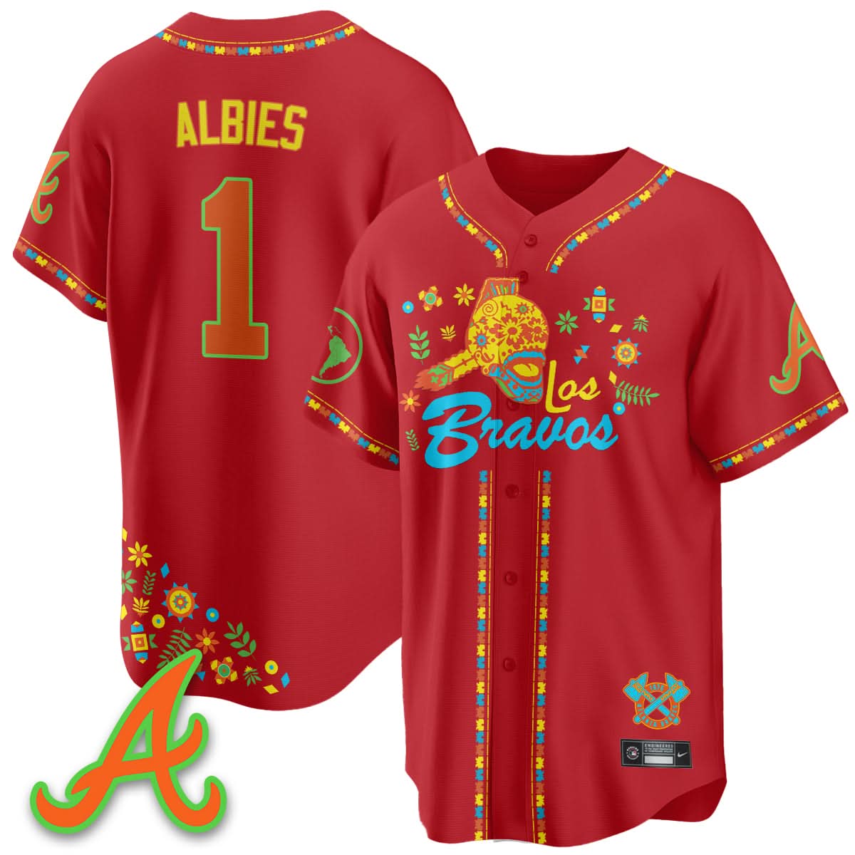 AB 2025 "Los Bravos" Jersey V2 - Stitched
