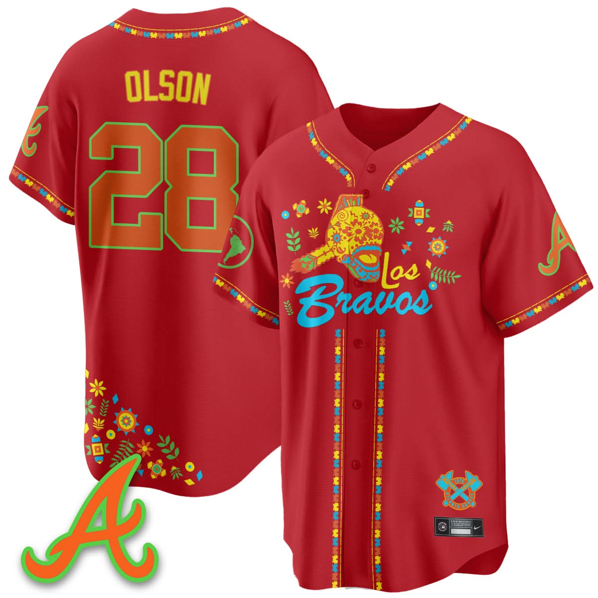 AB 2025 "Los Bravos" Jersey V2 - Stitched