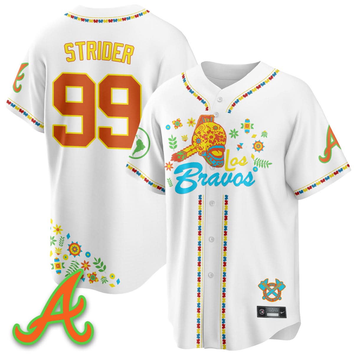 AB 2025 "Los Bravos" Jersey V2 - Stitched