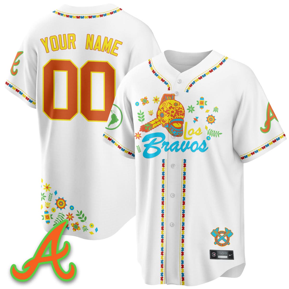 AB 2025 "Los Bravos" Custom Jersey V2 - Stitched