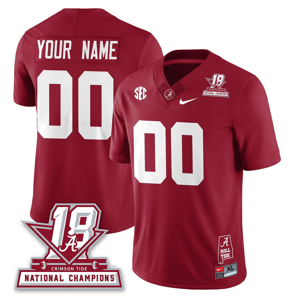 BAMA 18x-Time National Champions Vapor Limited Jersey