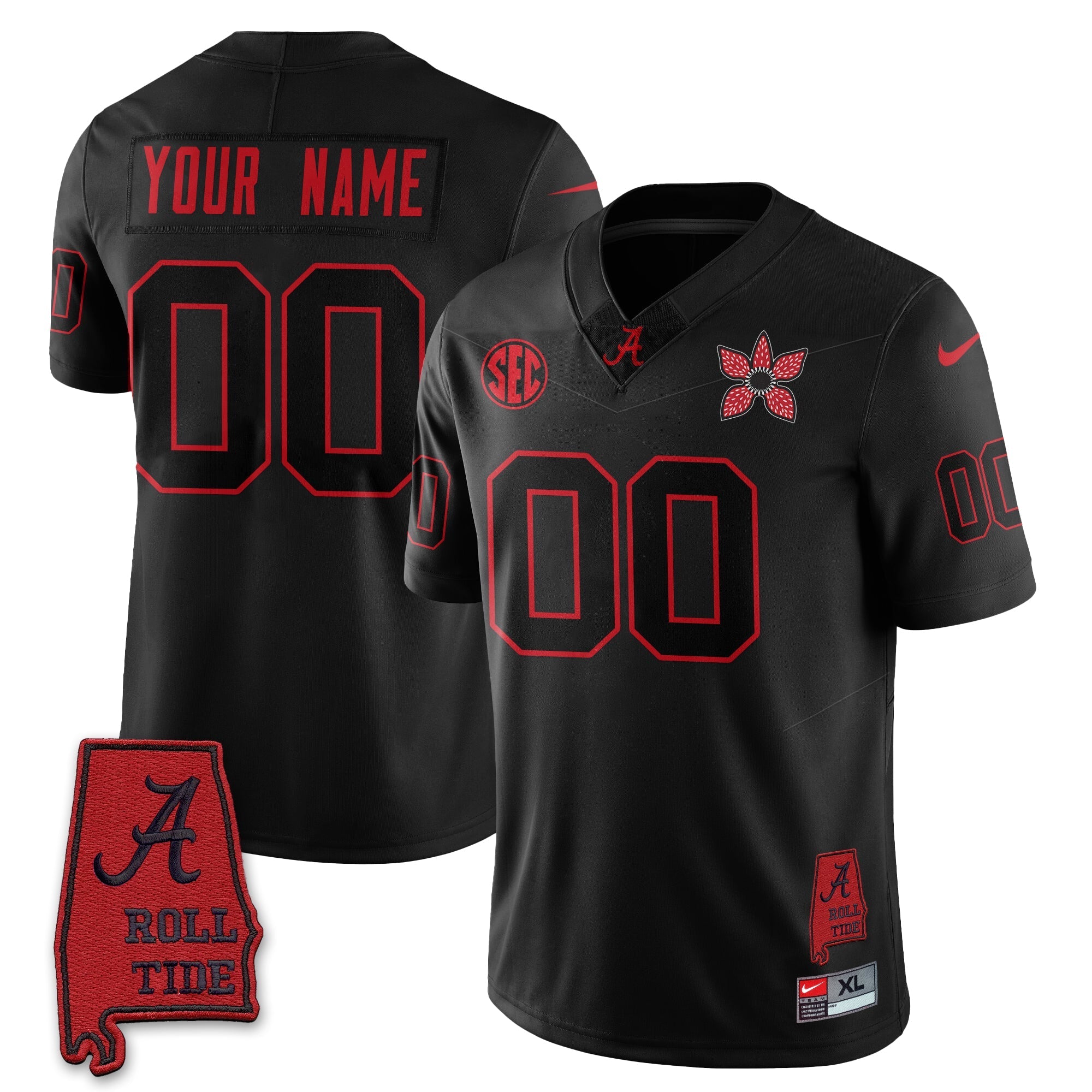 Custom BAMA 'Stranger Things Edition' Vapor Limited Jersey