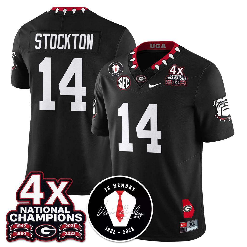 UGA 4x-Time National Champions Vapor Limited Jersey