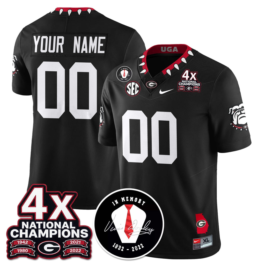 UGA 4x-Time National Champions Vapor Limited Jersey