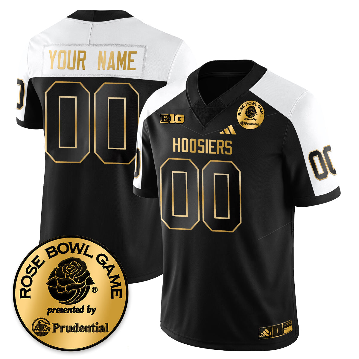 IND Vapor Limited Football Gold Jersey - Rose Bowl