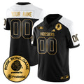 Custom IND Vapor Limited Football Gold Jersey - Rose Bowl